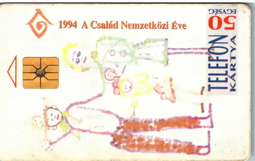 16107 - Ungarn - A Csalad Nemzetközi Eve , 1994