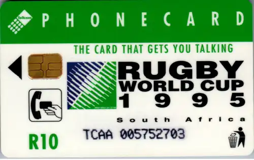 16130 - Südafrika - Comic , Rugby World Cup Giraffe