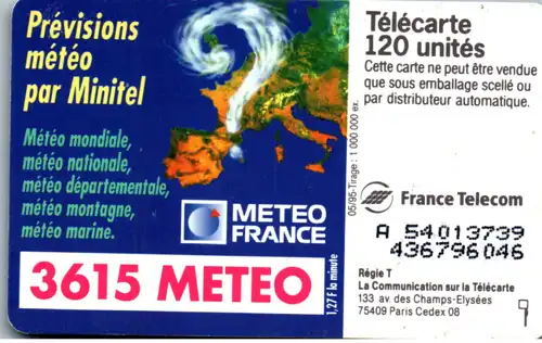 16140 - Frankreich - Previsions meteo par telephone