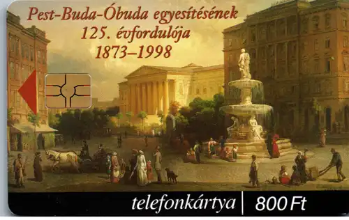 16160 - Ungarn - Pest Buda Obuda egyesitesenek