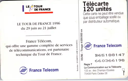 15346 - Frankreich - Le Tour de France 96
