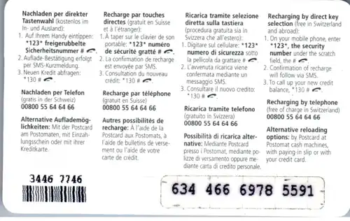 15403 - Schweiz - Swisscom Taxcard , mobile , MMS for Natel , easy , Value Card