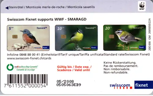 15407 - Schweiz - Swisscom Taxcard , fixnet , Steinrötel