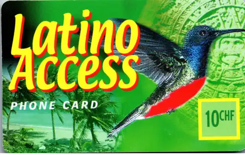 15408 - Schweiz - Latino Access , Phone Card