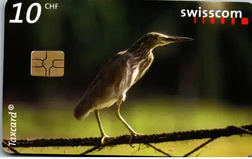 15466 - Schweiz - Swisscom Taxcard , Mangrovenreiher