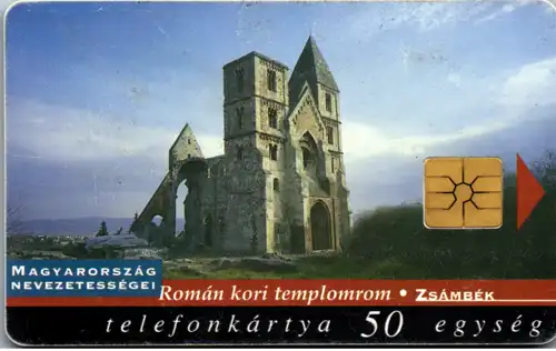 15481 - Ungarn - Roman kori templomrom Zsambek