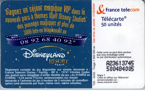 16300 - Frankreich - Walt Disney Studios , Goofy