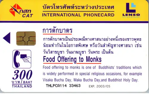 16303 - Thailand - Food Offering to Monks