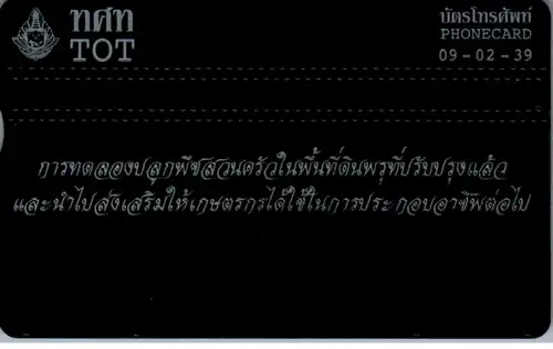 16304 - Thailand - Landes Motiv