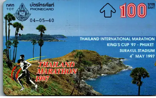 16325 - Thailand - Thalinad Marathon 1997 , King's Cup