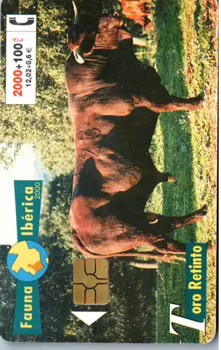16330 - Spanien - Fauna Iberica , Toro Retinto