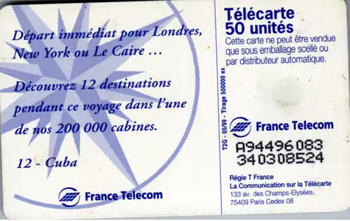 16347 - Frankreich - Motiv Cuba