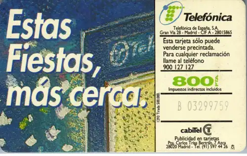 16350 - Spanien - Feliz 1994