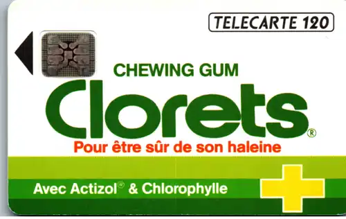 16352 - Frankreich - Clorets Chewing Gum