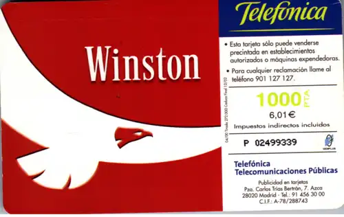 16375 - Spanien - Winston