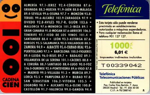 16377 - Spanien - Cadena Cien