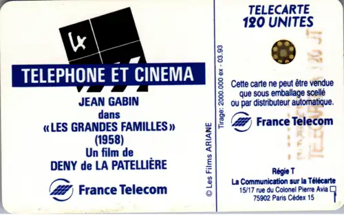 16599 - Frankreich - Jean Gabin dans Les Grandes Familles