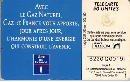 16600 - Frankreich - Gaz de France