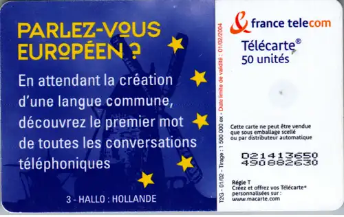 16632 - Frankreich - Hallo , Hollande
