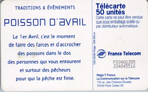 16639 - Frankreich - Poisson d'Avril