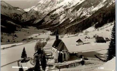 21380 - Steiermark - Seewiesen , Panorama - gelaufen 1971