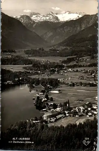 21385 - Steiermark - Alt Aussee mit Dachstein , Altaussee - gelaufen 1950