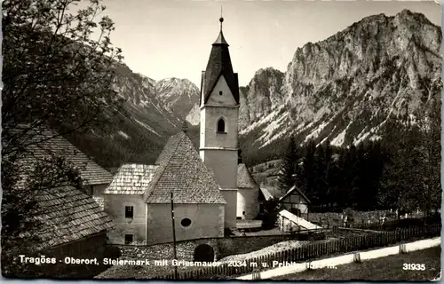 21391 - Steiermark - Tragöss Oberort mit Griesmauer u. Pribitz - gelaufen 1961