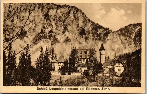 21419 - Steiermark - Eisenerz , Schloß Leopoldsteinersee - nicht gelaufen
