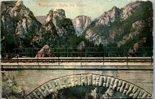 21459 - Steiermark - Mariazeller Bahn , Die Zinken - nicht gelaufen 1907