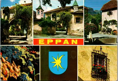 21479 - Italien - Eppan , St. Michael , S. Michele Appiano , Mehrbildkarte - gelaufen 1978