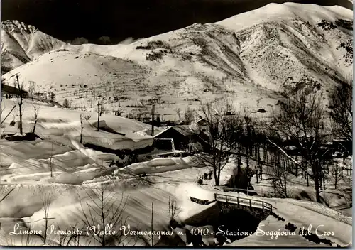 21507 - Italien - Limone Piemonte , Valle Vermenagna , Stazione Seggiovia del Cros - nicht gelaufen