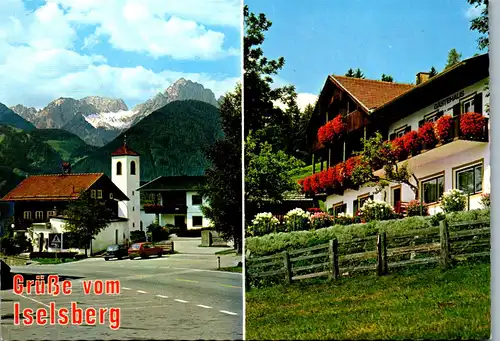 21559 - Tirol - Dölsach , Iselsberg mit Blick auf Lienzer Dolomiten , Spitzkofel , Gästehaus Peter Eder - nicht gelaufen