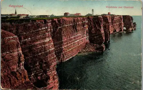 21595 - Deutschland - Helgoland , Westküste und Oberland