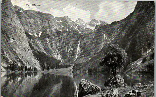 21597 - Deutschland - Der Obersee , Königssee - gelaufen 1926