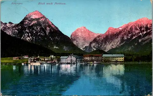 21603 - Tirol - Achensee , Blick nach Pertisau - gelaufen 1909