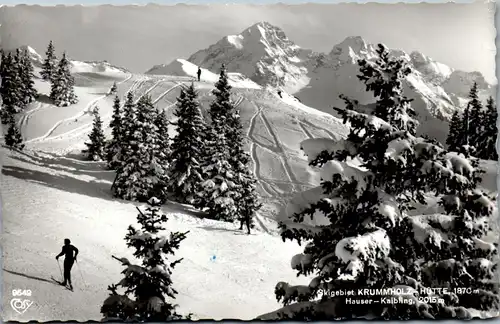 21625 - Steiermark - Hauser Kaibling , Skigebiet Krummholz Hütte - gelaufen 1960