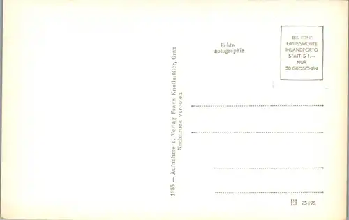 21639 - Steiermark - Bad Gleichenberg , Kurhotel , Heilbad - nicht gelaufen 1955