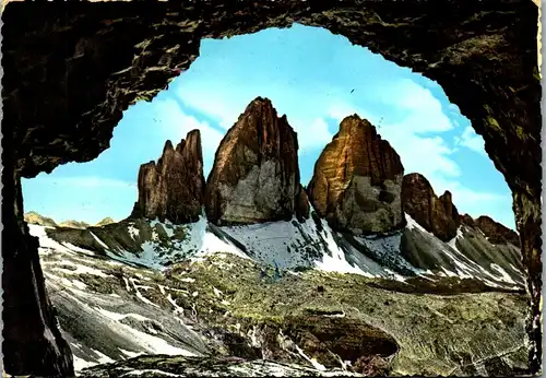 21659 - Italien - Tre Cime di Lavaredo , 3 Zinnen - gelaufen