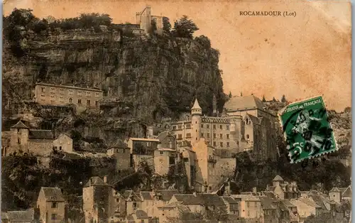 21663 - Frankreich - Rocamadour (Lot) - gelaufen 1907