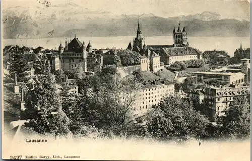 21665 - Schweiz - Lausanne - gelaufen 1905