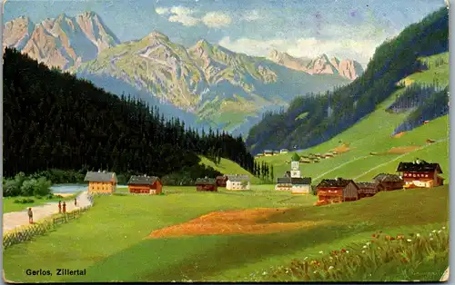 21678 - Tirol - Gerlos , Zillertal - gelaufen 1921