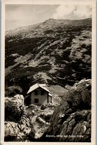 21685 - Steiermark - Johnsbach , Heßhütte mit Zinödl - gelaufen 1941