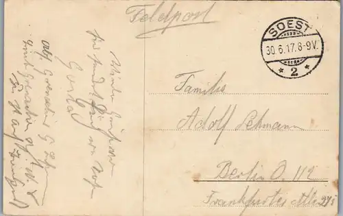 21718 - Deutschland - Soest in Westfalen , Totalansicht - gelaufen 1917