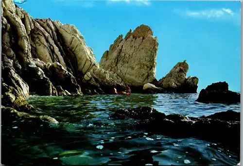 21738 - Italien - Riviera del Conero , Rocce I Libri e scogli Due Sorelle - gelaufen 1976