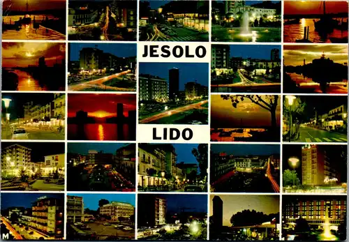 21739 - Italien - Jesolo , Lido , Mehrbildkarte - gelaufen 1983