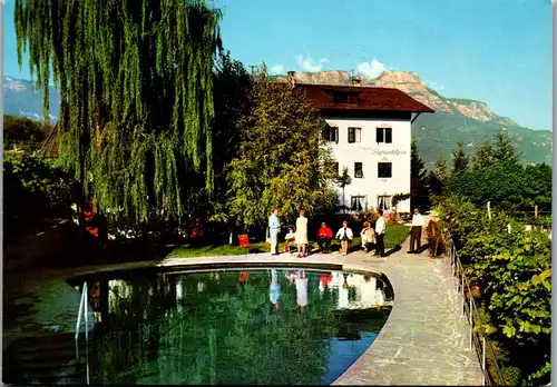 21744 - Italien - Frangart bei Bozen , Pension Sigmundskron - nicht gelaufen