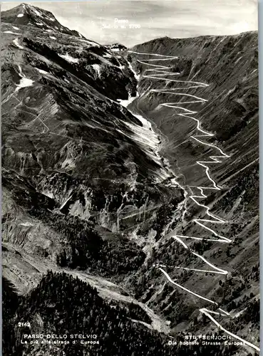 21759 - Italien - Passo Dello Stelvio , Stilfserjoch - nicht gelaufen