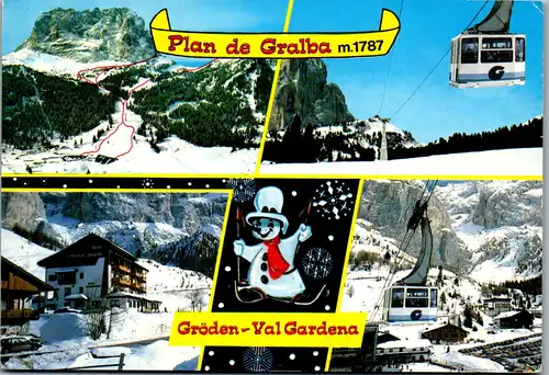 21760 - Italien - Plan de Gralba , Gröden , Val Gardena - gelaufen