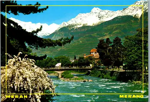 21767 - Italien - Meran , Passirio , Passeggiate , Passer , Promenade - nicht gelaufen