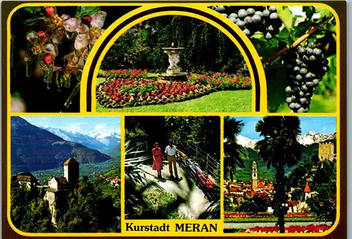 21768 - Italien - Meran , Mehrbildkarte - nicht gelaufen